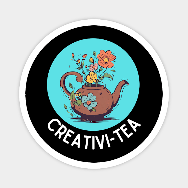 Creativi-Tea | Tea Pun Magnet by Allthingspunny